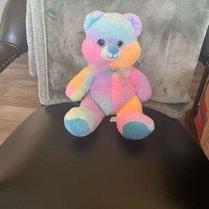 Colorful Plush Stuffed Bear